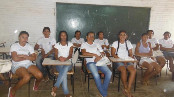 Alunos participam da primeira aula do Pronatec na Localidade Vereda Grande.(Imagem:FlorianoNews)