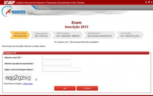 Enem registra 800 mil inscritos nas primeiras 24 horas, diz MEC
