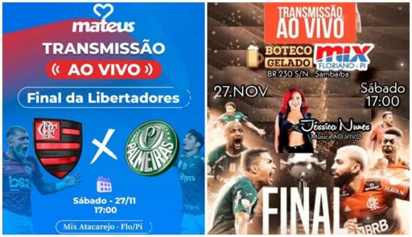 Mix Atacarejo de Floriano prepara programa&ccedil;&atilde;o especial para grande final da Copa Libertadores.(Imagem:Divulga&ccedil;&atilde;o)