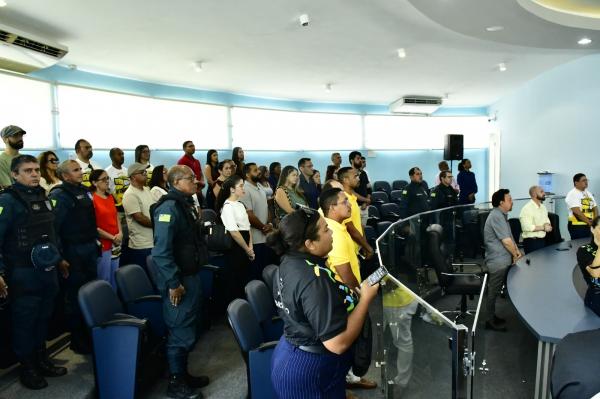 C&acirc;mara Municipal sedia abertura oficial da Semana Nacional do Tr&acirc;nsito em Floriano(Imagem:CMF)