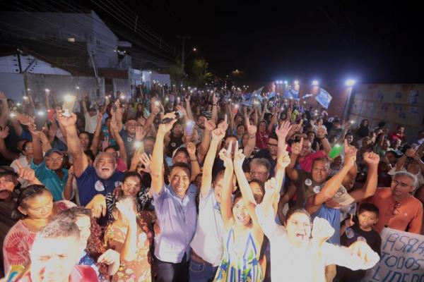 Joel participa de eventos com multidão, demonstra forte mobilização e apresenta propostas.(Imagem:Ascom)