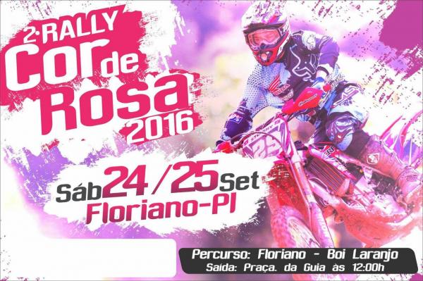 2&ordm; Rally Cor de Rosa(Imagem:Divulga&ccedil;&atilde;o)