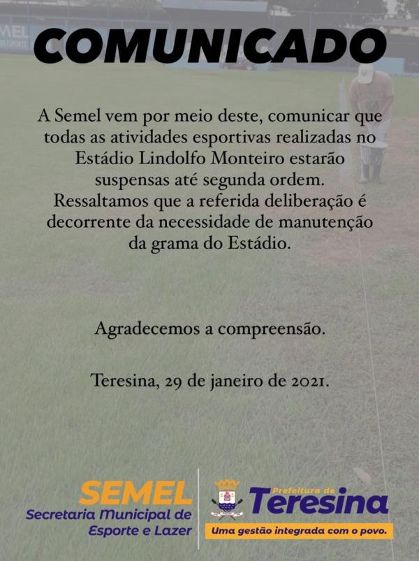 Comunicado Semel(Imagem:Reprodu&ccedil;&atilde;o/Instagram)