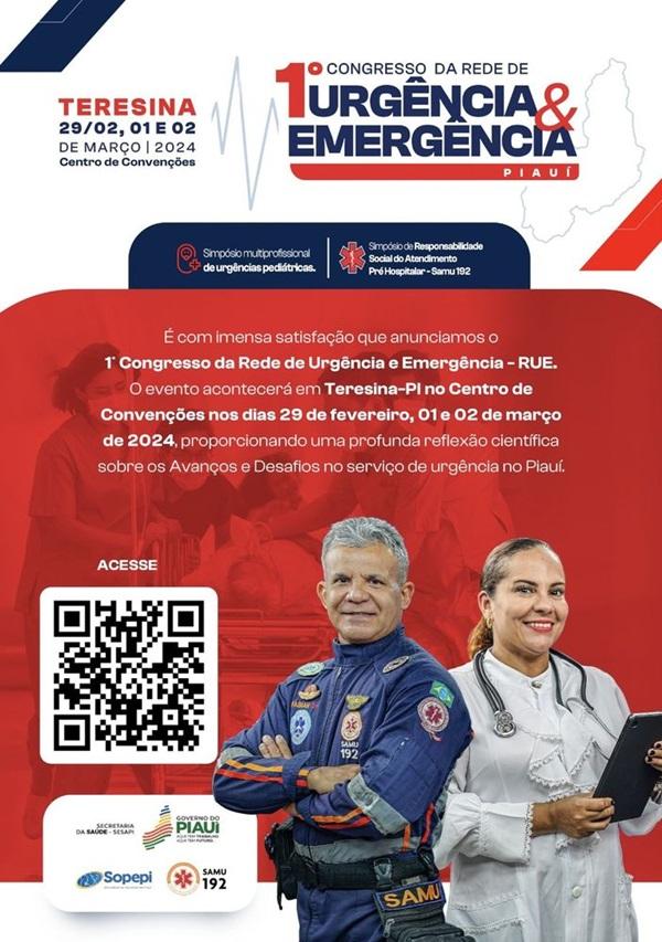 Durante o evento, tamb&eacute;m acontecer&aacute; o I Simp&oacute;sio de Responsabilidade Social no Atendimento Pr&eacute;-Hospitalar e o I Simp&oacute;sio Multiprofissional de Urg&ecirc;ncias Pedi&aacute;tricas.(Imagem:Divulga&ccedil;&atilde;o)