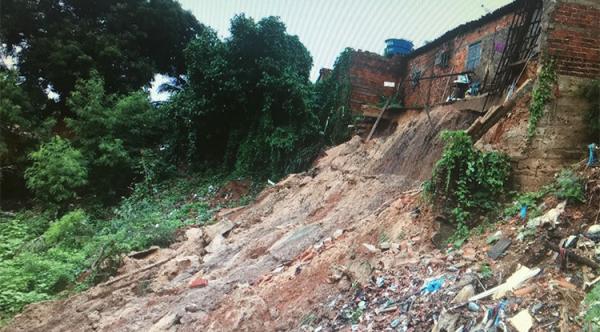 Sobe para 40 o número de famílias desabrigadas pela chuva em Teresina