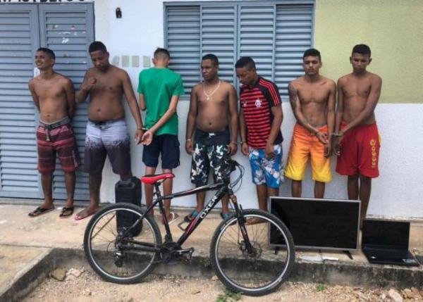 Operação da Força Tarefa prende suspeitos de vários crimes em Teresina