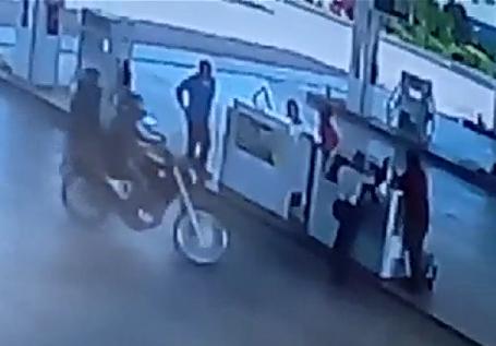 Postos de combustíveis são alvo de assaltantes em Barão de Grajaú