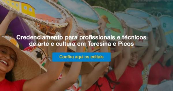 Sesc abre credenciamento para profissionais de arte e cultura em Teresina e Picos