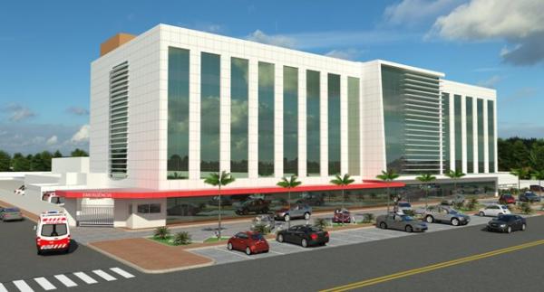 Francisco Costa apresenta proposta do novo Hospital de Floriano.(Imagem:Sesapi)