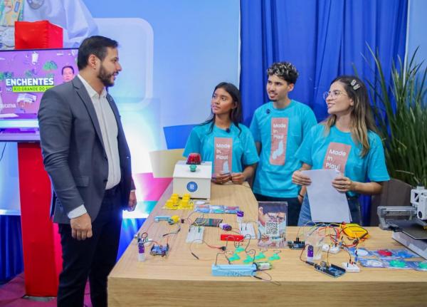 Na Expoapi, Seduc apresenta projetos criados por estudantes e destaca revolução educacional nas escolas(Imagem:Letícia Santos)