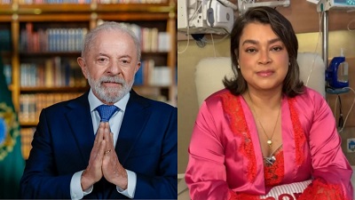 Lula lamenta morte de Preta Gil:Seguiu espalhando a alegria de viver mesmo nos momentos dificeis
