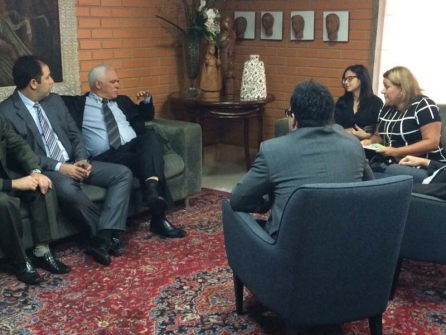 Presidente recebe representantes da Defensoria Pública