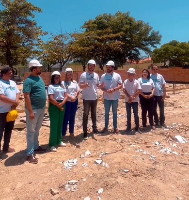 Secretário de Educação visita as obras de ampliação e modernização da 10ª GRE em Floriano