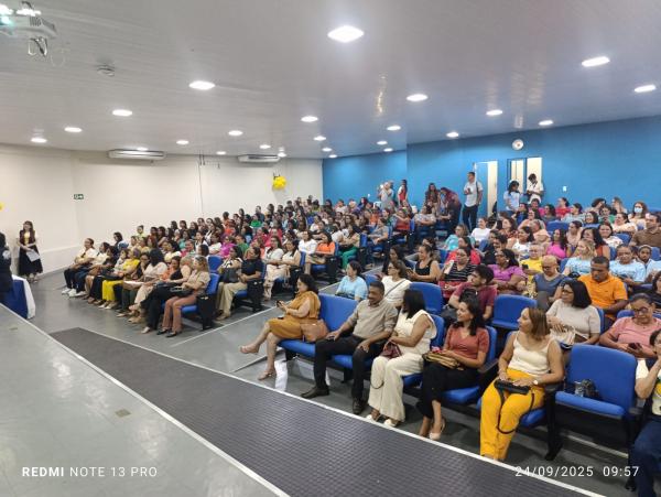 Floriano realiza III Semin&aacute;rio Municipal de Boas Pr&aacute;ticas do PPAIC 2025.(Imagem:FlorianoNews)