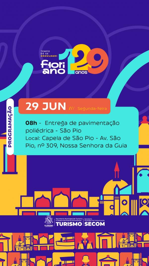 Floriano 129 anos (Imagem:Secom)