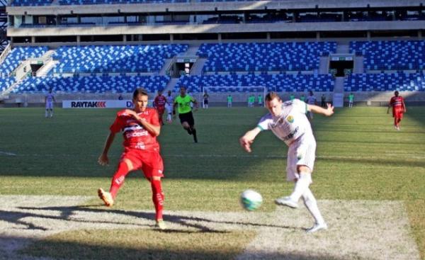River-PI surpreende o Cuiab&aacute; e vence fora de casa.(Imagem:Reprodu&ccedil;&atilde;o/TV Centro Am&eacute;rica)