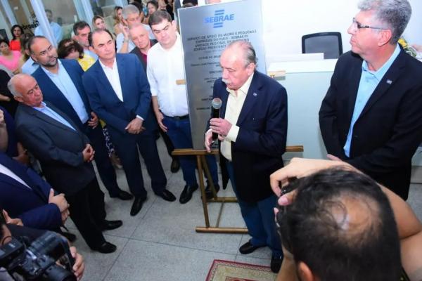 Vereadores de Floriano participam da inaugura&ccedil;&atilde;o da nova sede do Sebrae no munic&iacute;pio (Imagem:CMF)