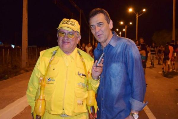 Arrast&atilde;o atrai milhares de pessoas &agrave; Avenida Beira Rio no anivers&aacute;rio da cidade.(Imagem:Secom)