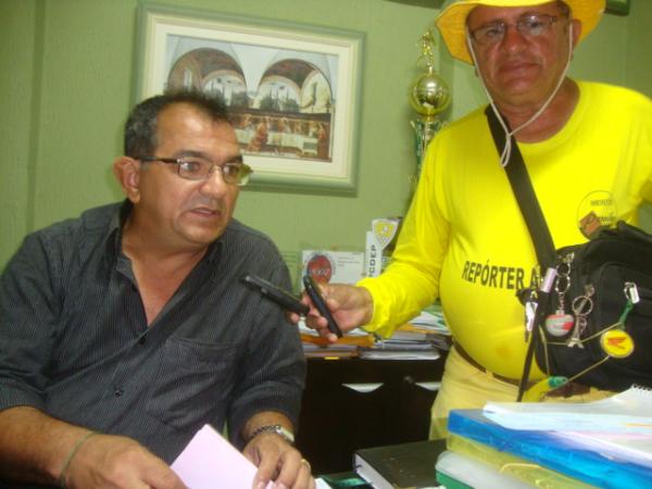 Entrevista com Salom&atilde;o Holanda - Vereador(Imagem:reda&ccedil;ao)