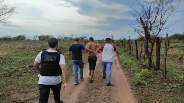 Suspeito de matar adolescente de 13 anos com tronco de madeira de 20 kg é preso no interior do Piauí