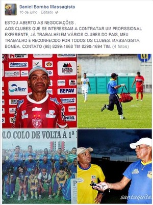 Massagista das cambalhotas encontra emprego após currículo no Facebook