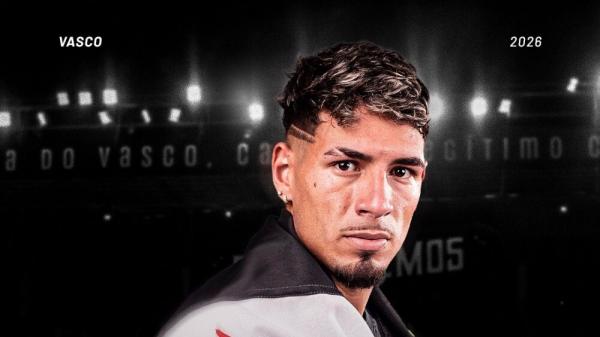 Vasco anuncia a contratação do zagueiro Alan Saldivia(Imagem:Reprodução)