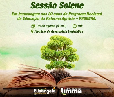 Sessão solene comemora os 20 anos do Programa Nacional de Educação na Reforma Agrária