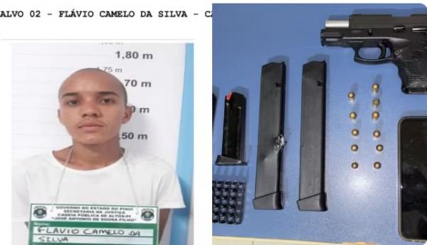 Alvo de operação morre em confronto com policiais no Norte do PI; revólver apreendido