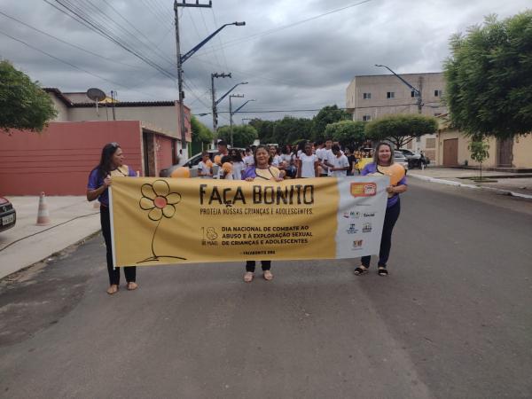 Barão de Grajaú realiza caminhada em prol do Dia Nacional de Combate ao Abuso e à Exploração Sexual