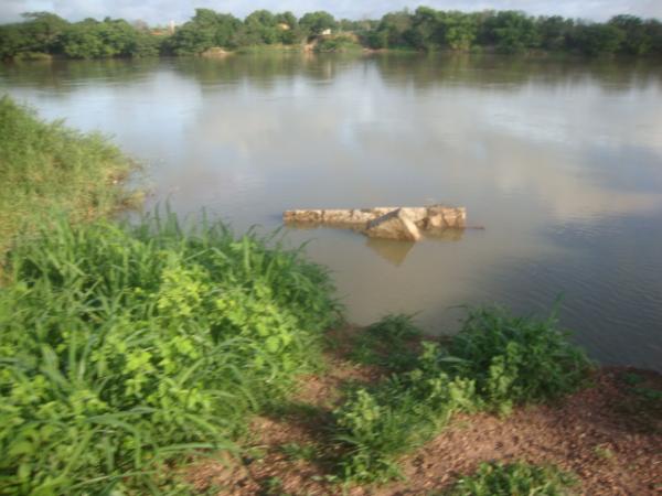 Rio Parnaiba - Ponto conhecido como Boca da Bigorna(Imagem:reda&ccedil;ao)