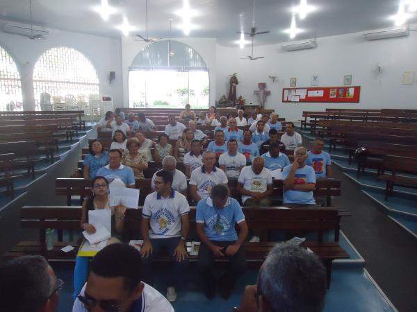 Ter&ccedil;o dos homens realizou 4&deg; encontro da alian&ccedil;a.(Imagem:FlorianoNews)