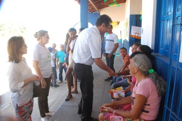 Povoado Amolar foi contemplado com A&ccedil;&atilde;o Social e Cidadania.(Imagem:Waldemir Miranda)