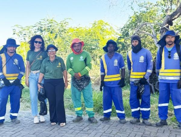 Ação nas margens do Rio Parnaíba reforça a responsabilidade coletiva com o meio ambiente