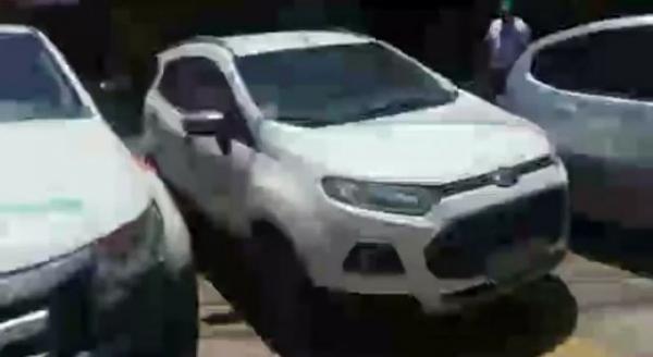 Pol&iacute;cia recupera autom&oacute;vel roubado em assalto a resid&ecirc;ncia em Bar&atilde;o Graja&uacute;.(Imagem:For&ccedil;a T&aacute;tica)