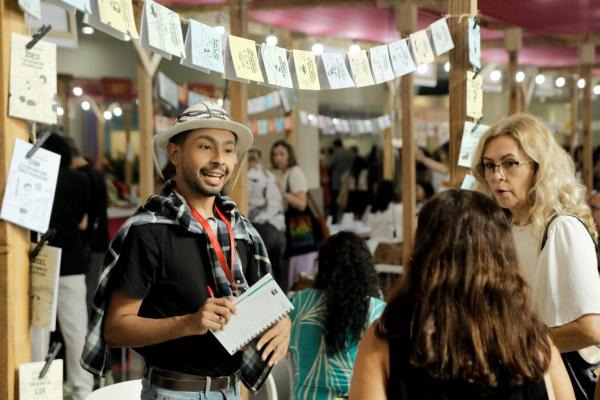 Cordelista da Planície Litorânea do Piauí participa da XV Bienal Internacional do Livro do Ceará(Imagem:Divulgação)