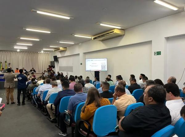 Governo do PI e munic&iacute;pios fazem I assembleia sobre a MRAE.(Imagem:Izabella Lima/g1)
