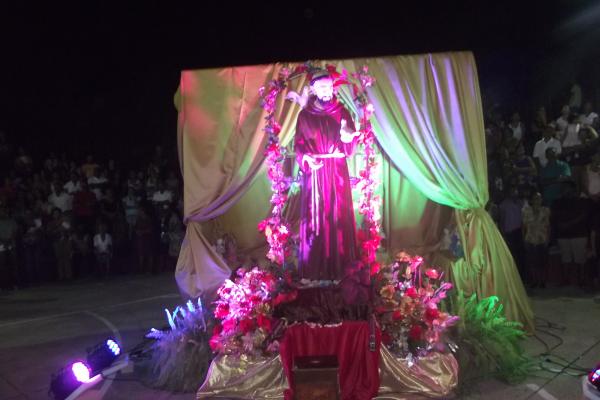 Encerramento do festejo de S&atilde;o Francisco de Assis.(Imagem:FlorianoNews)