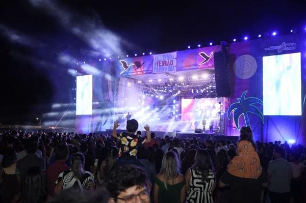 Festival de verão de Parnaíba retornou nessa quinta-feira (26) com atrações gospel