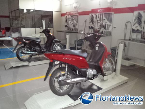 Cajueiro Motos inaugura nova concession&aacute;ria em &Aacute;gua Branca.(Imagem:FlorianoNews)