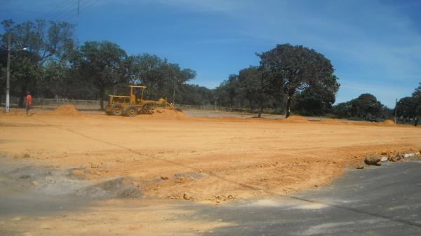Obras preparam Parque de Exposi&ccedil;&otilde;es para Feira Agropecu&aacute;ria de Floriano.(Imagem:FlorianoNews)