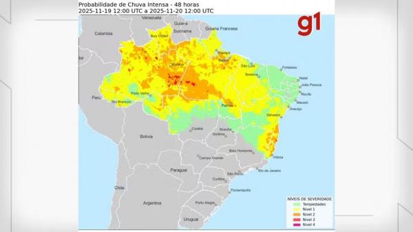 Meteorologia aponta chuvas intensas no sul do Piauí para os próximos dias