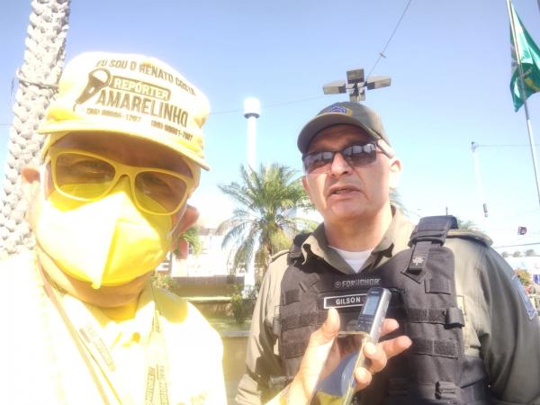 Comandante do 3º BPM de Floriano destaca a importância da Semana da Pátria