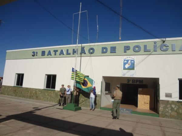 3&ordm; Batalh&atilde;o de Pol&iacute;cia Militar realiza homenagem ao Dia do Soldado.(Imagem:FlorianoNews)