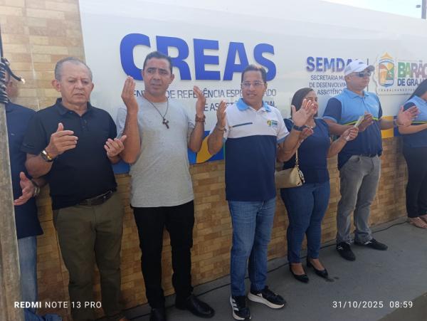 Barão de Grajaú inaugura CREAS e reforça compromisso com o cuidado e a dignidade das famílias.(Imagem:FlorianoNews)