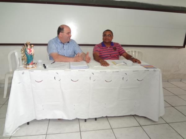 Ministro Provincial fez visita can&ocirc;nica em Floriano.(Imagem:FlorianoNews)