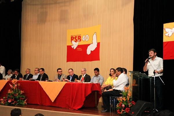 PSB realiza encontro de forma&ccedil;&atilde;o pol&iacute;tica em Teresina.(Imagem:Lucas Dias)