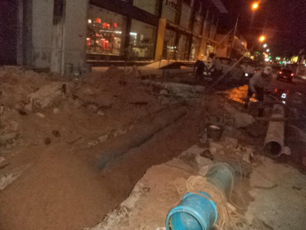 Conclu&iacute;da a rede de abastecimento de &aacute;gua em Floriano.(Imagem:FlorianoNews)