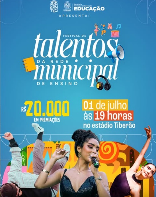 Festival de Talentos reúne estudantes da rede municipal nesta quarta-feira (1º) no Estádio Tiberão