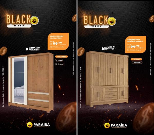 Transforme seu quarto: Black Week Para&iacute;ba em Floriano oferece condi&ccedil;&otilde;es especiais(Imagem: Divulga&ccedil;&atilde;o)