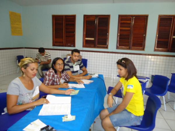 Manh&atilde; de vota&ccedil;&atilde;o tranquila em Bar&atilde;o de Graja&uacute;.(Imagem:FlorianoNews)